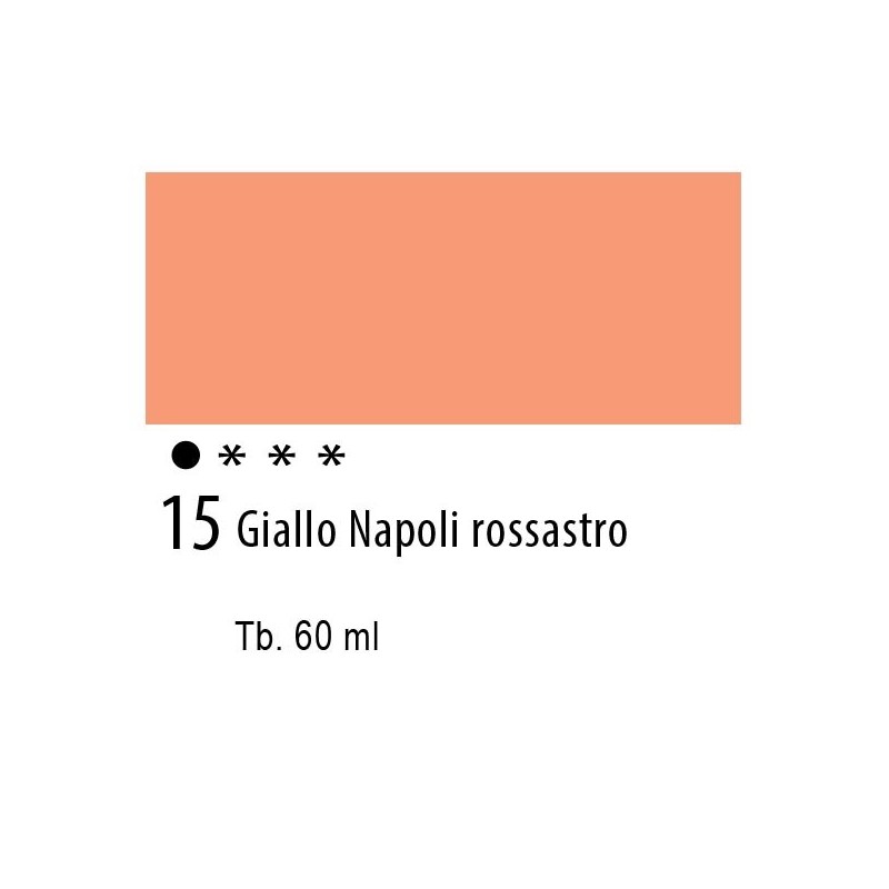 15 - Ferrario Olio Idroil Giallo di Napoli rossastro