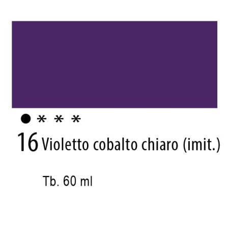 16 - Ferrario Olio Idroil Violetto di cobalto chiaro