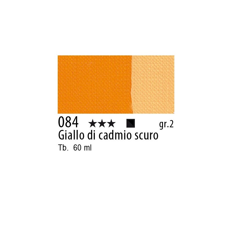 084 - Maimeri Brera Acrylic Giallo di cadmio scuro