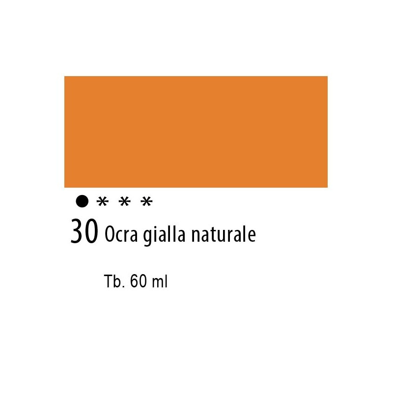 30 - Ferrario Olio Idroil Ocra gialla naturale