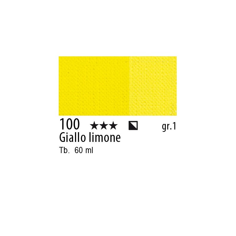 100 - Maimeri Brera Acrylic Giallo limone