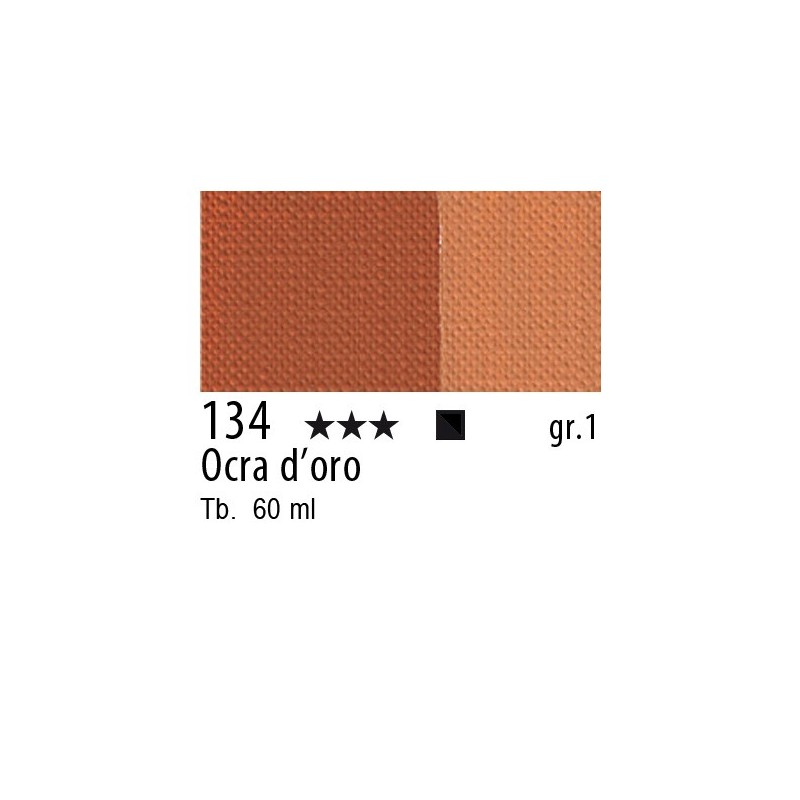 134 - Maimeri Brera Acrylic Ocra d'oro