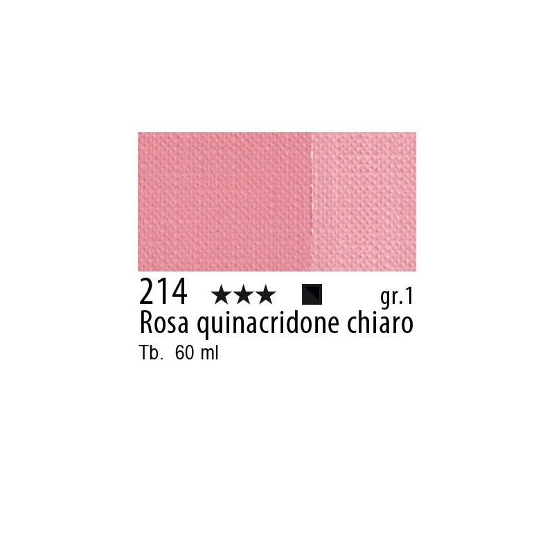 214 - Maimeri Brera Acrylic Rosa quinacridone chiaro