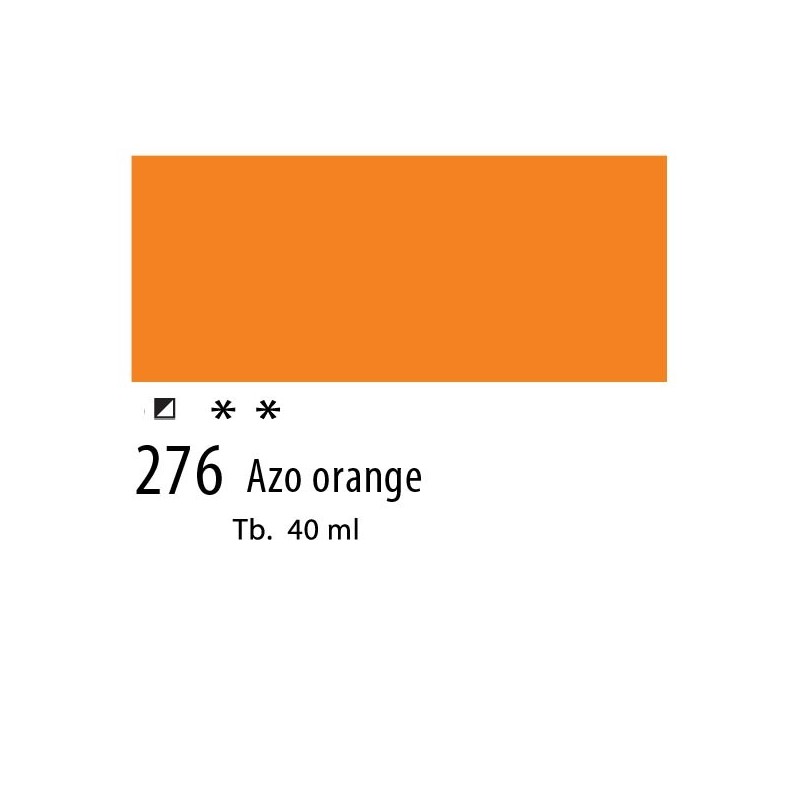 276 - Olio Van Gogh Arancio azoico