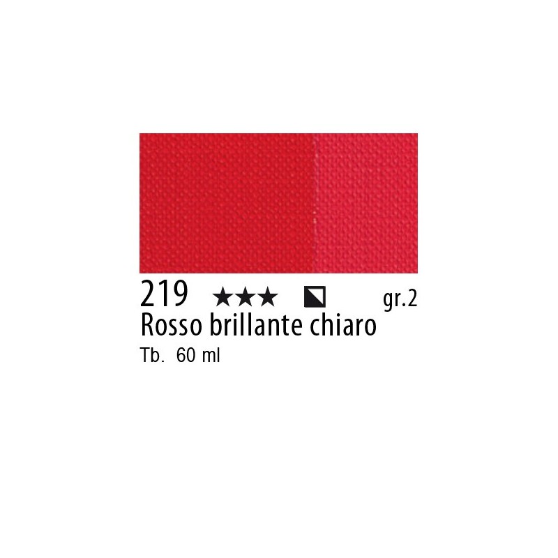 219 - Maimeri Brera Acrylic Rosso brillante chiaro