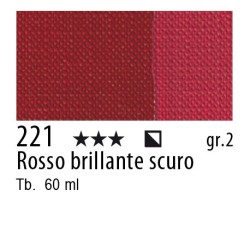 221 - Maimeri Brera Acrylic Rosso brillante scuro