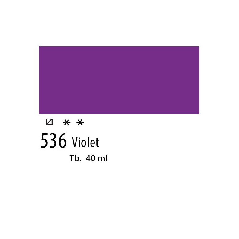 536 - Olio Van Gogh Violetto