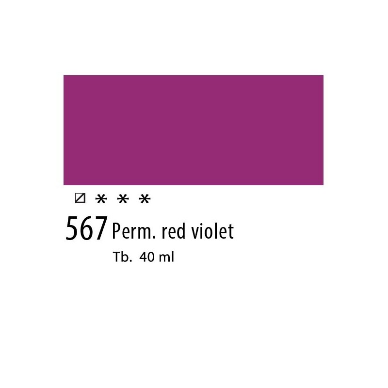 567 - Olio Van Gogh Violetto rossastro permanente