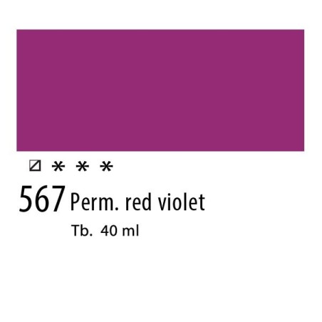 567 - Olio Van Gogh Violetto rossastro permanente