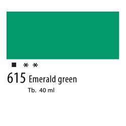 615 - Olio Van Gogh Verde smeraldo