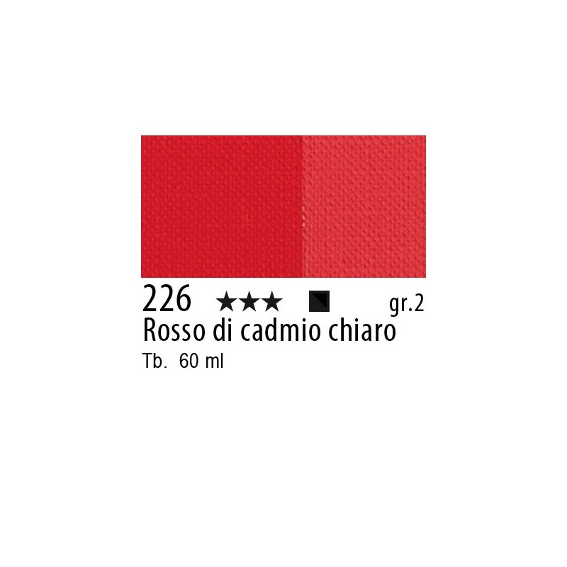 226 - Maimeri Brera Acrylic Rosso di cadmio chiaro