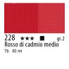 228 - Maimeri Brera Acrylic Rosso di cadmio medio