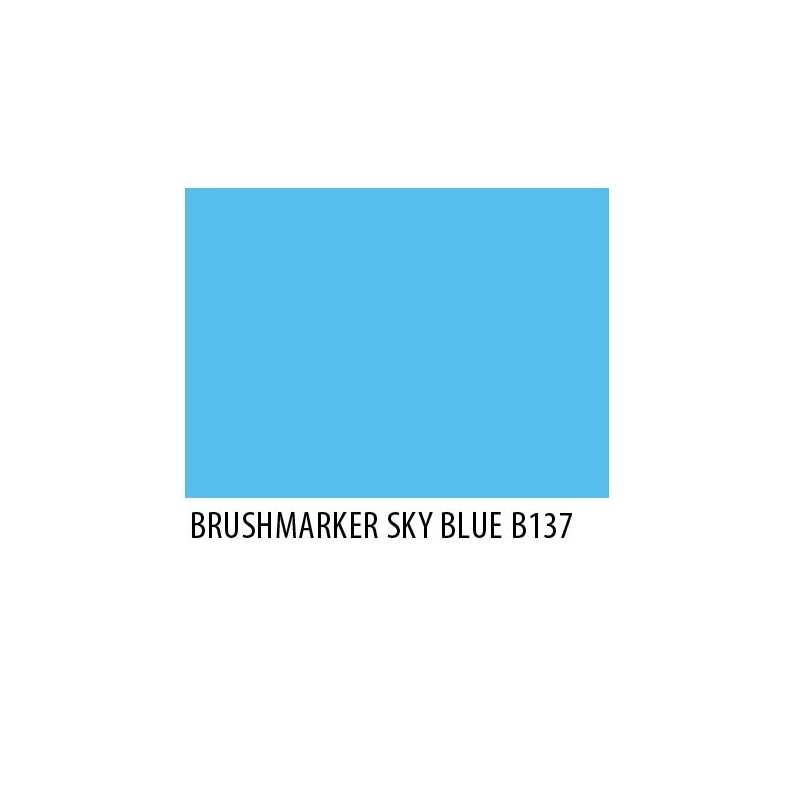 Brushmarker Sky Blue B137