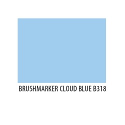 Brushmarker Cloud Blue B318