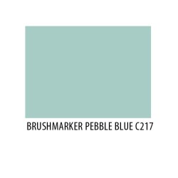 Brushmarker Pebble Blue C217