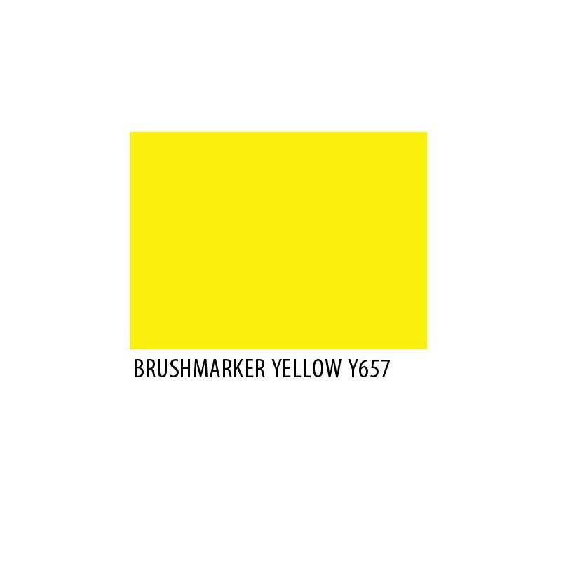 Brushmarker Yellow Y657