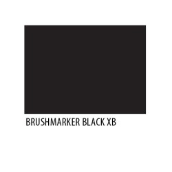 Brushmarker Black XB