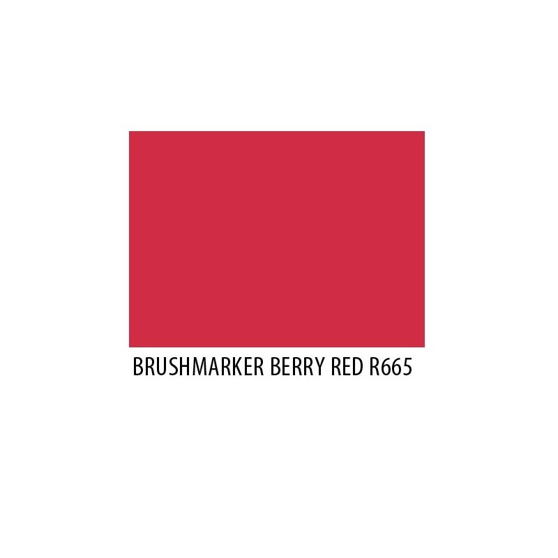 Brushmarker Berry Red R665