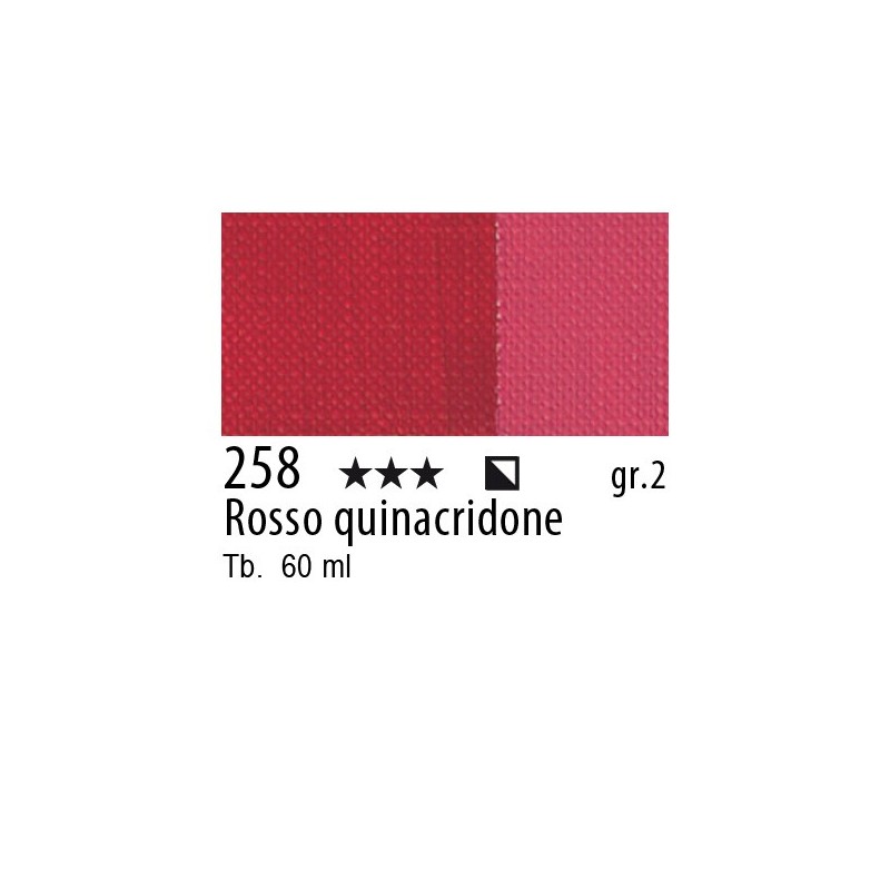 258 - Maimeri Brera Acrylic Rosso quinacridone
