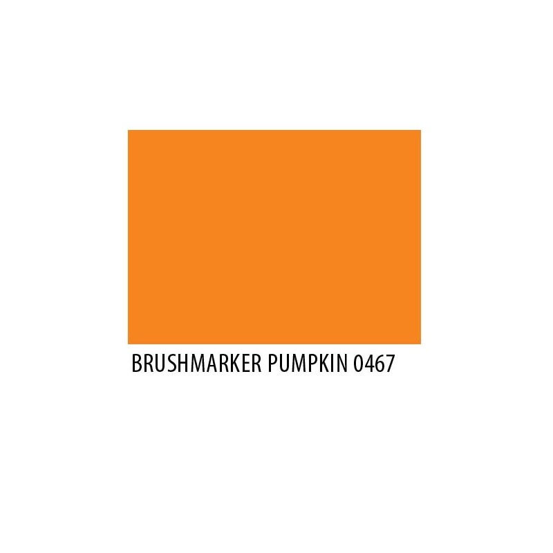Brushmarker Pumpkin O467