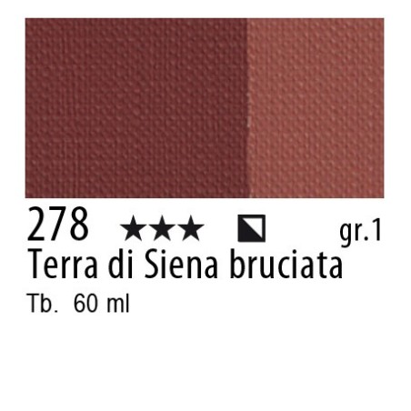 278 - Maimeri Brera Acrylic Terra di Siena bruciata