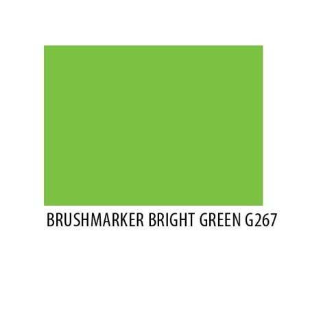 Brushmarker Bright Green G267