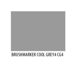 Brushmarker Cool Grey 4 CG4