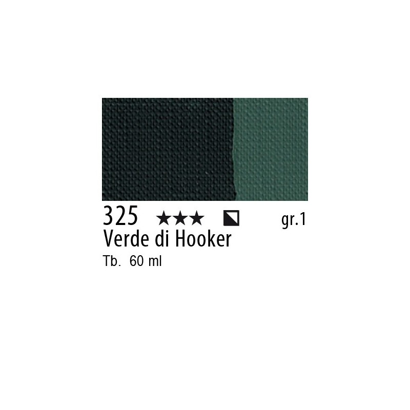 325 - Maimeri Brera Acrylic Verde di Hooker