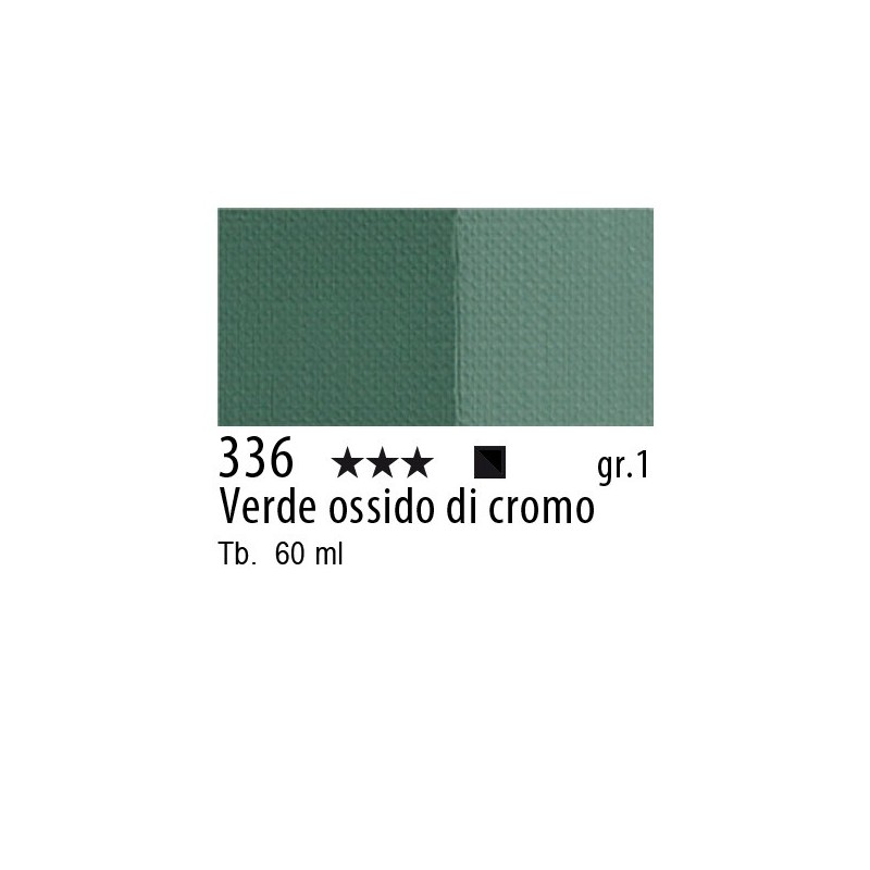 336 - Maimeri Brera Acrylic Verde ossido di cromo