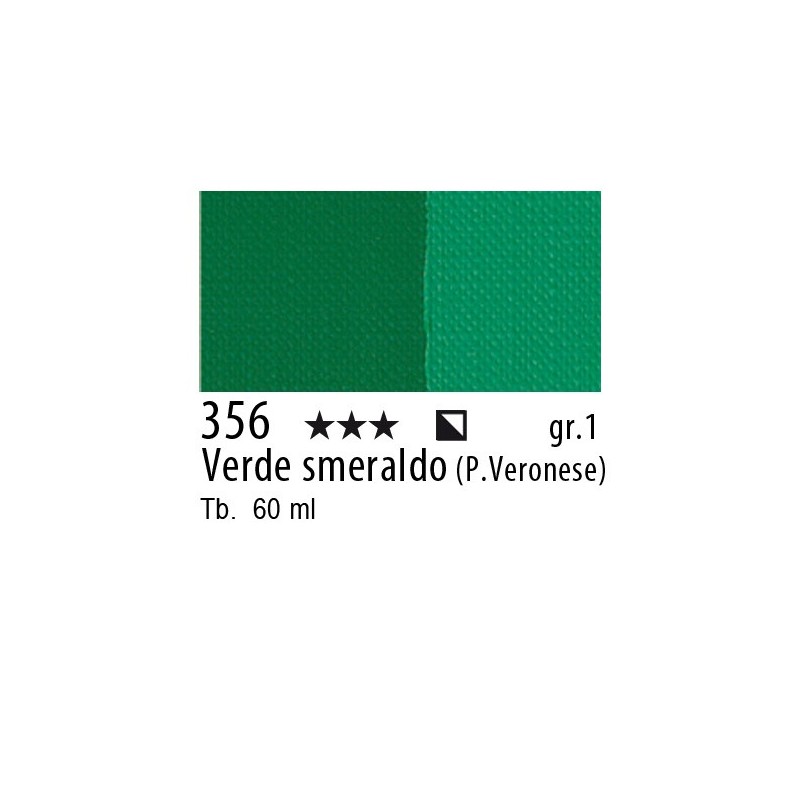 356 - Maimeri Brera Acrylic Verde smeraldo (P.Veronese)