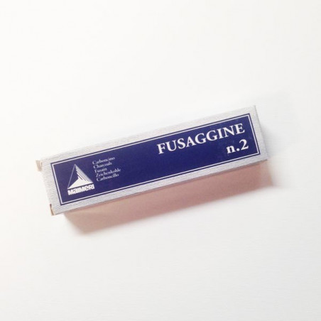 Maimeri Fusaggine - Carboncino, cannello medio n.2, scatola 5 pezzi