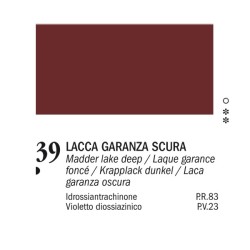 39 - Ferrario Olio Van Dyck Lacca garanza scura - tubo 60ml