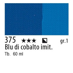 375 - Maimeri Brera Acrylic Blu di cobalto imit.