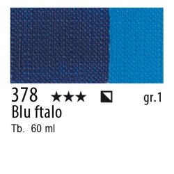 378 - Maimeri Brera Acrylic Blu ftalo