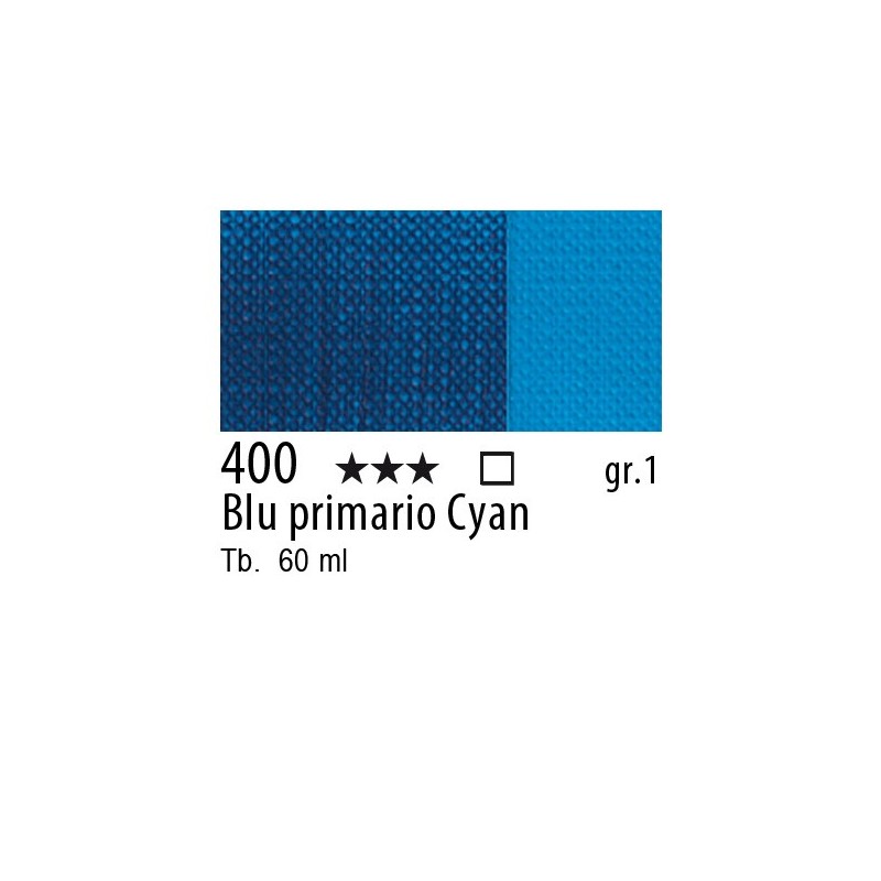 400 - Maimeri Brera Acrylic Blu primario Cyan