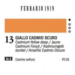 013 - Ferrario Olio 1919 Giallo cadmio scuro
