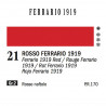 021 - Ferrario Olio 1919 Rosso ferrario 1919