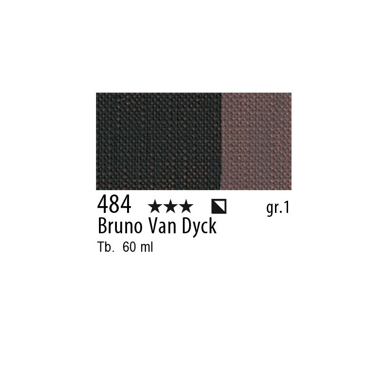484 - Maimeri Brera Acrylic Bruno Van Dyck