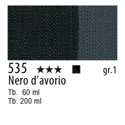 535 - Maimeri Brera Acrylic Nero d'avorio
