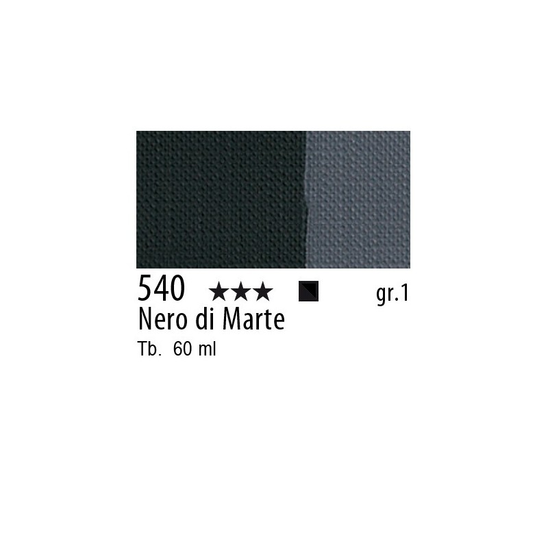 540 - Maimeri Brera Acrylic Nero di Marte