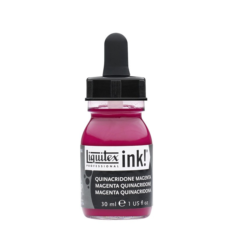 114 - Liquitex Acrylic Ink Quinacridone magenta