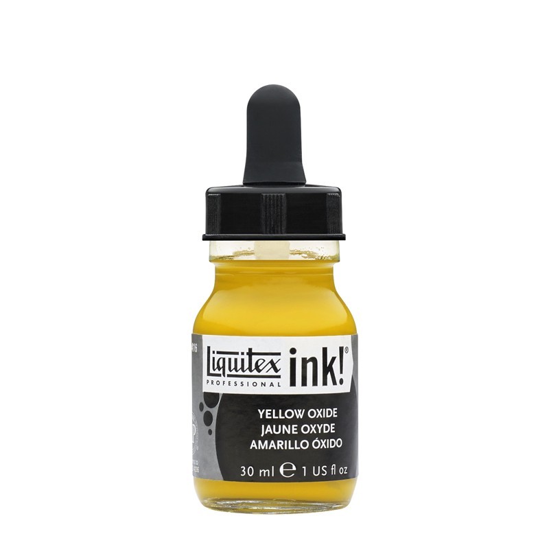 416 - Liquitex Acrylic Ink Giallo ossido (Giallo di Marte)