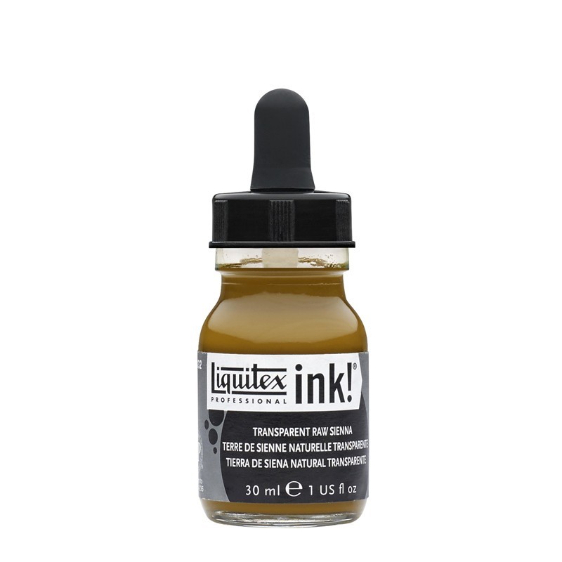 332 - Liquitex Acrylic Ink Terra di Siena naturale trasparente