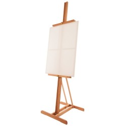 Cavalletto Lira trasformabile in tavolo Mabef M25 con tela