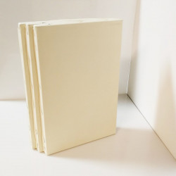 CM.30X40 - Set 3 Telai telati Artecreo 100% cotone 220 gr/mq, spillatura sul bordo, spessore normale, made in Italy