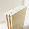 CM.30X40 - Set 3 Telai telati Artecreo 100% cotone 220 gr/mq, spillatura sul bordo, spessore normale, made in Italy