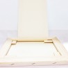 CM.40X60 - Set 3 Telai telati Artecreo 100% cotone 220 gr/mq, spillatura sul bordo, spessore normale, made in Italy