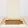 CM.40X60 - Set 3 Telai telati Artecreo misto cotone 300 gr/mq, spillatura sul bordo, spessore normale, made in Italy