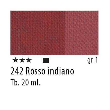 242 - Maimeri Restauro Rosso Indiano