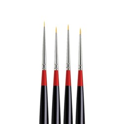 Da Vinci Micro-NOVA Serie n.170, pennello sintetico a punta tonda, dettaglio pelo